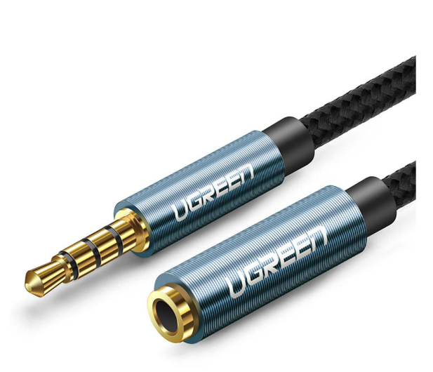 UGREEN Kabel adapter przedłużacz AUX mini jack 3,5 mm 2m 6957303846757 - 1245581 - zdjęcie 2